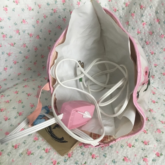 ✨Vintage Shabby Chic Pastel Pink Rose Electric Thermal Heat Spa Treatment Hat - Picture 4 of 4